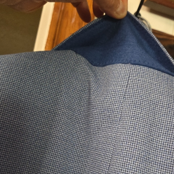 Original Penguin Light Blue Textured Blazer - Picture 9 of 14